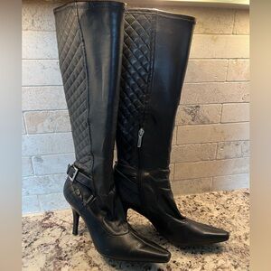 Guess High Heeled Black Boot